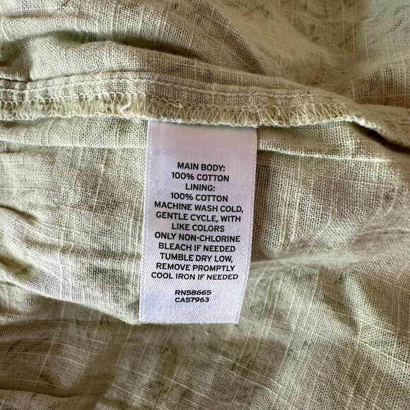 BP Green Floral Halter Mini Dress - Picture 7 of 7